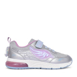 Girls J268vbspaceclub Velcro Trainer In Silver