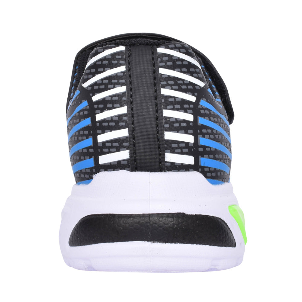 Boys 400135l Flex-glow Velcro Trainer In Blue