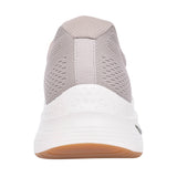 Mens 232040 Arch Fit Laced Trainer In Taupe