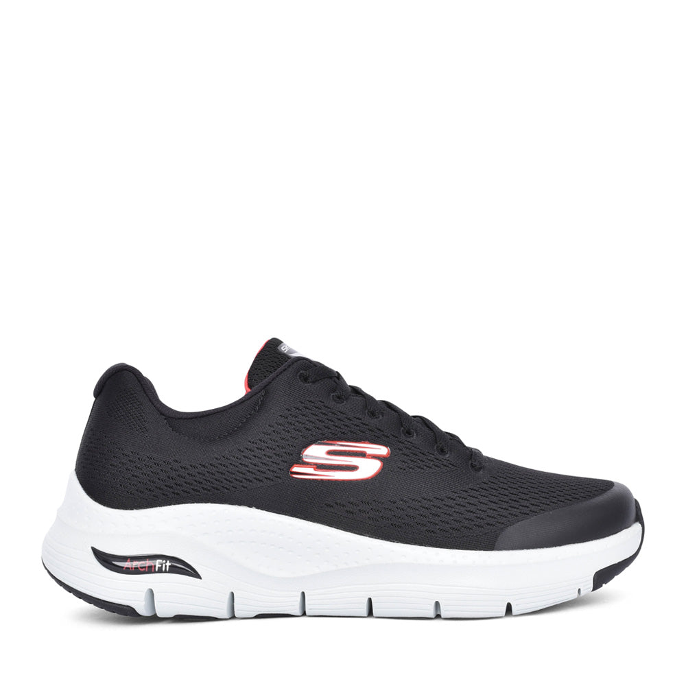 Mens 232040 Arch Fit Trainer In Black Interest