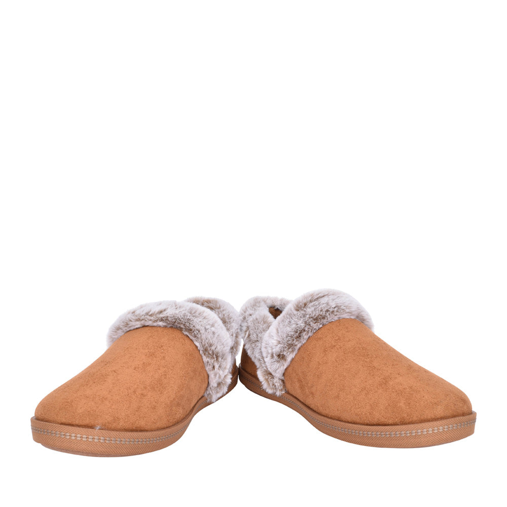 Ladies 167219 Fresh Toast Slipper In Tan
