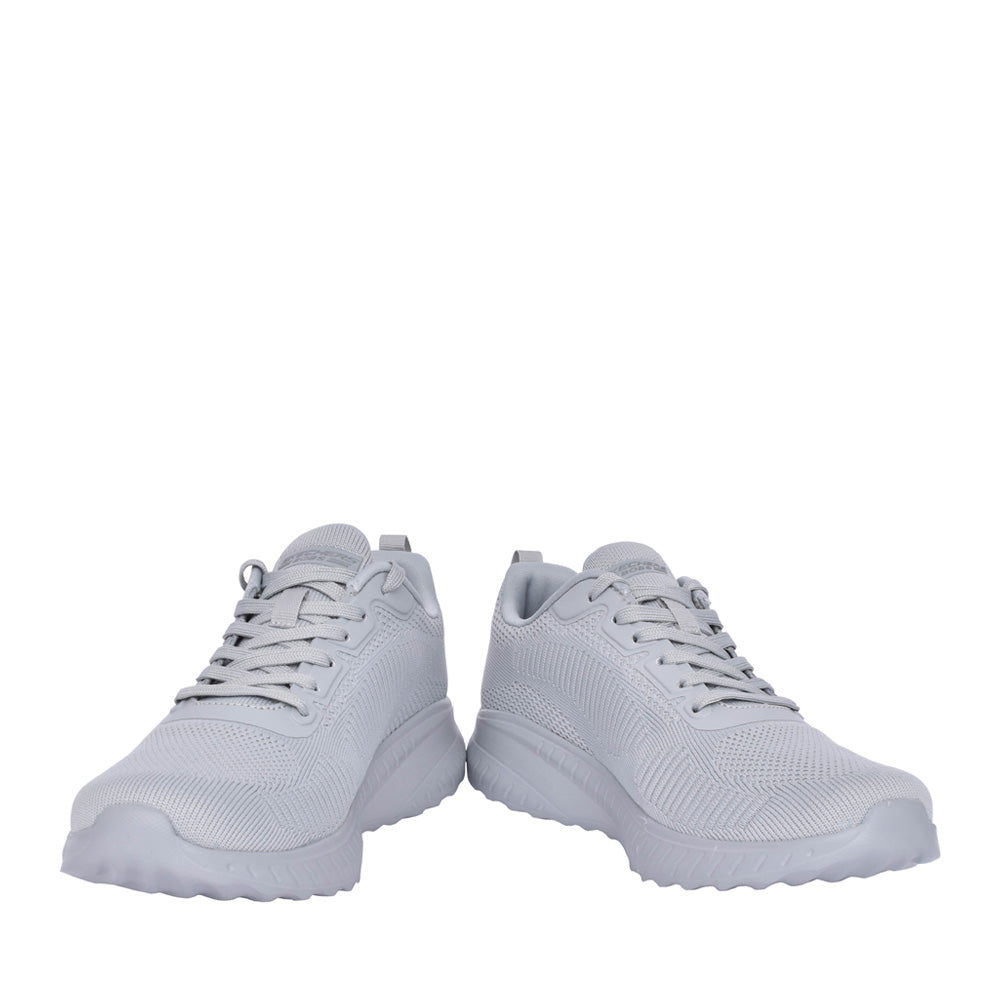 Ladies 117209 Face Off Laced Trainer In Light Grey