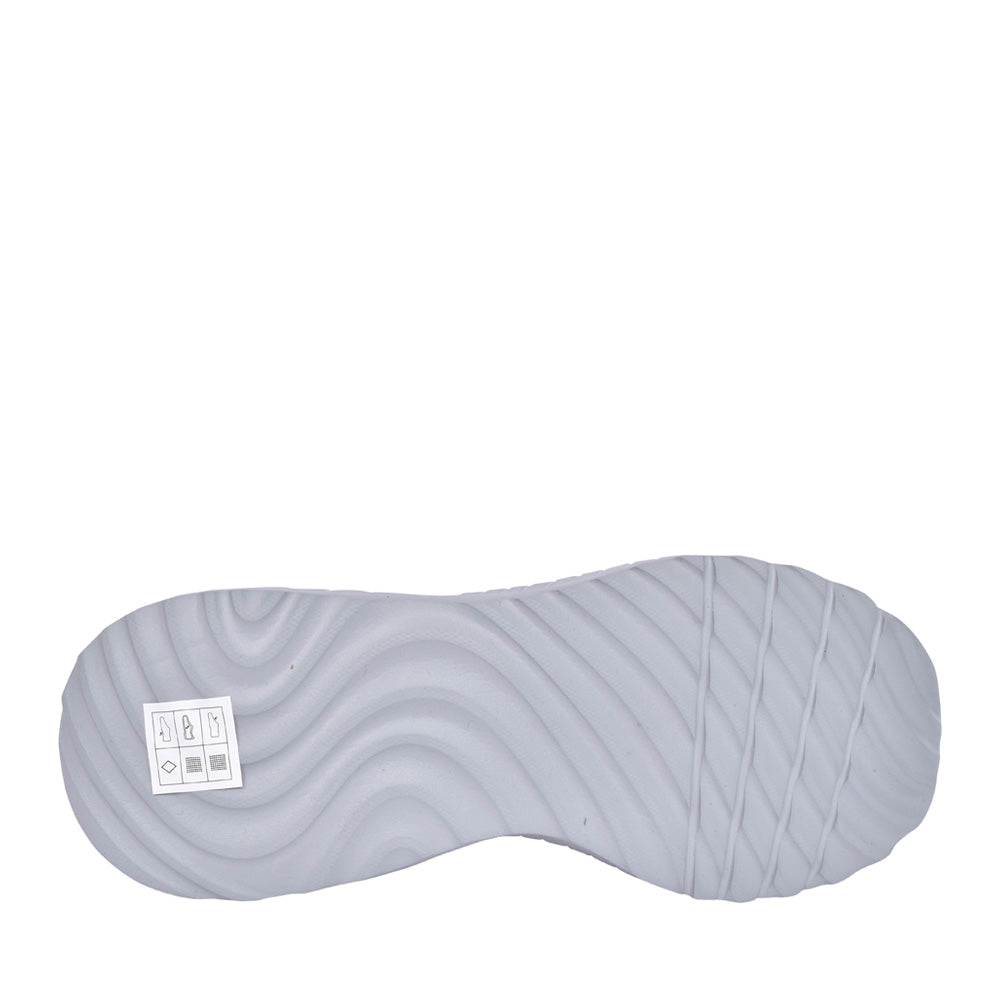 Ladies 117209 Face Off Laced Trainer In Light Grey
