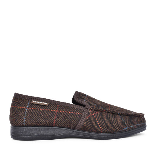 Mens Eisenhower Kmg137 Slipper In Brown