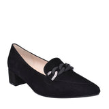 Ladies 91.441  Slip On Court Shoe In Black