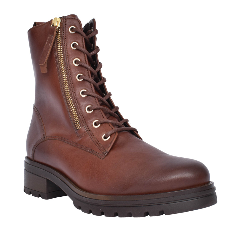 Ladies 92.785 Serve Laced Ankle Boot In Brown