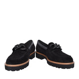 Ladies 95.241 Daisy Chunky Slip On Shoe In Black