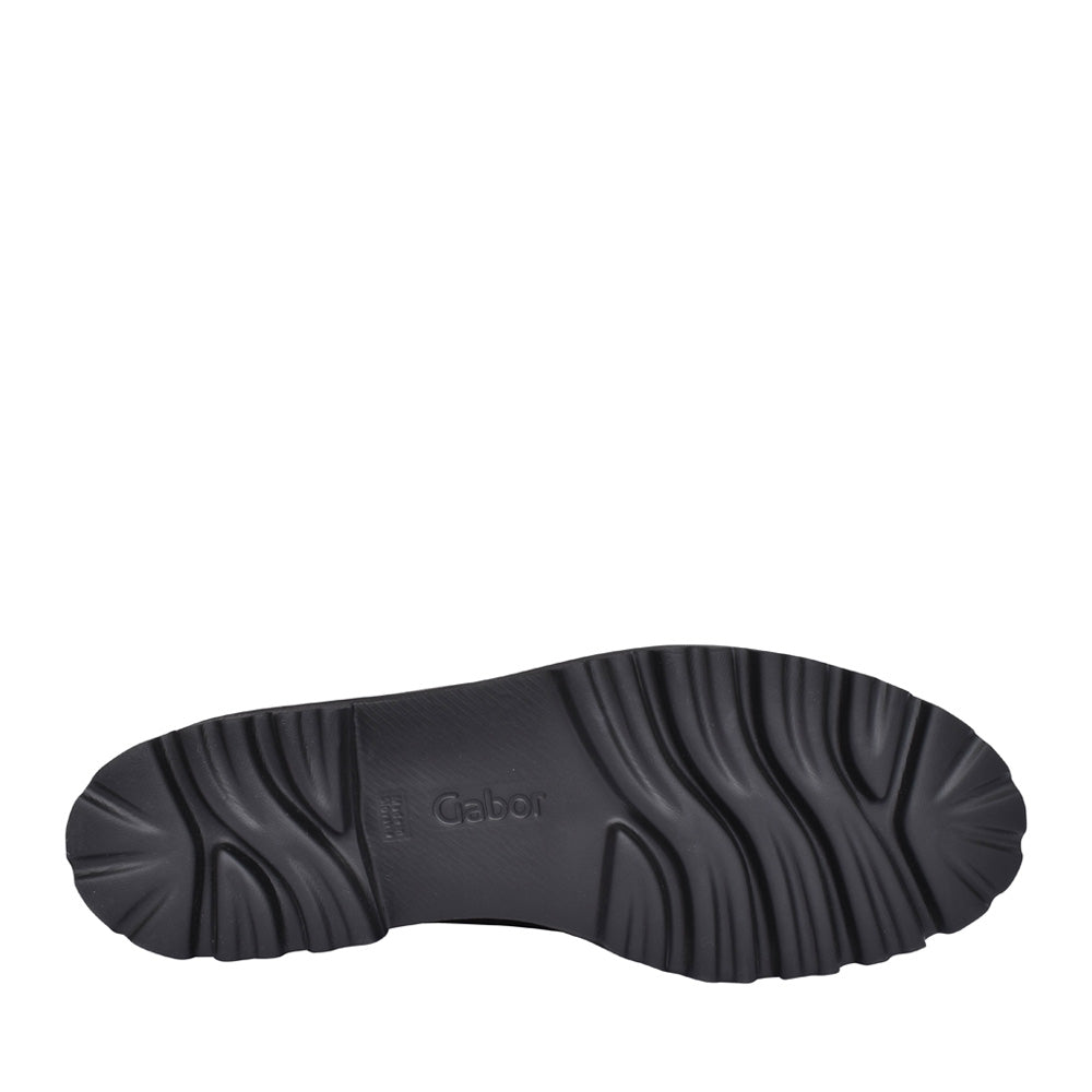 Ladies 95.241 Daisy Chunky Slip On Shoe In Black