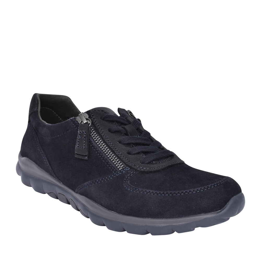 Ladies 96.968 Laced Trainer In Navy