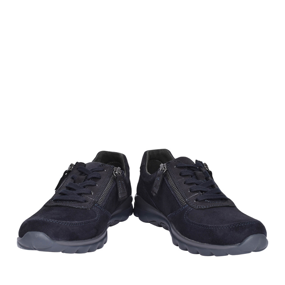 Ladies 96.968 Laced Trainer In Navy