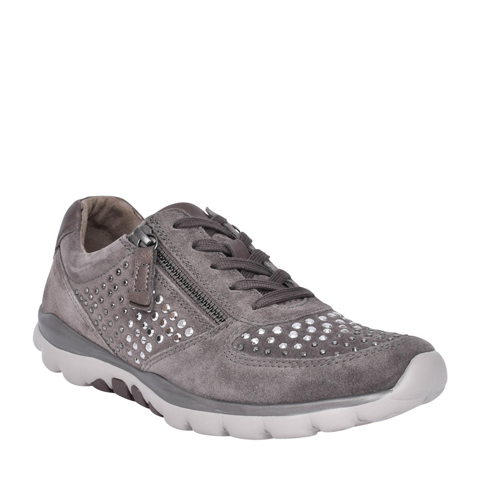 Ladies 96.968 Laced Trainer In Grey