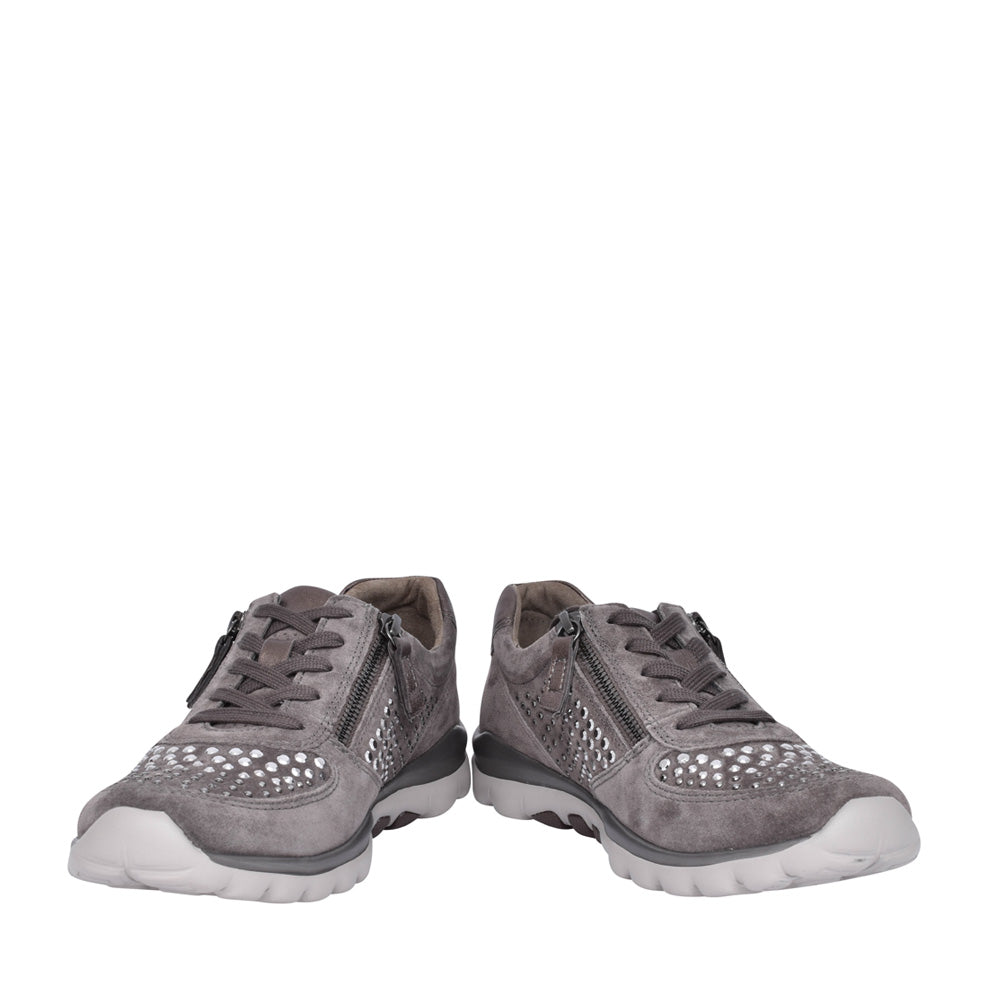Ladies 96.968 Laced Trainer In Grey