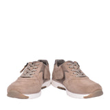 Ladies  Haley 96.978 Laced Trainer In Cream