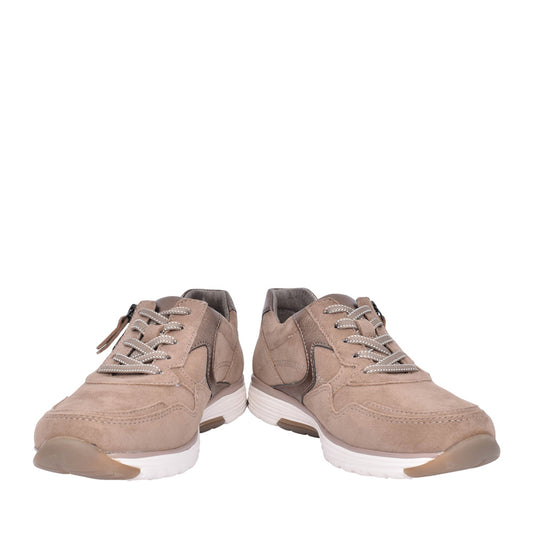 Ladies  Haley 96.978 Laced Trainer In Cream