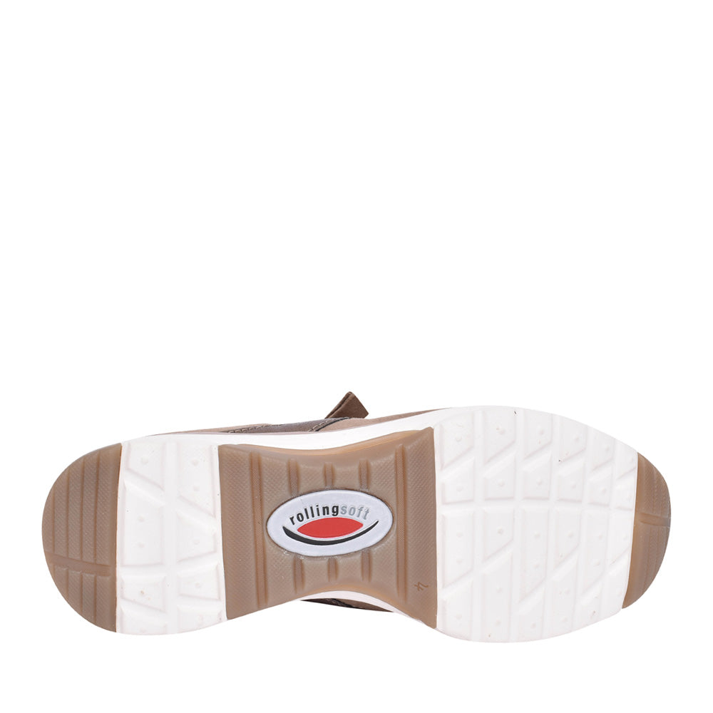 Ladies  Haley 96.978 Laced Trainer In Cream