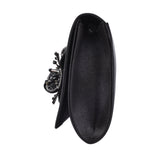 Ladies Zlr039 Ankara Clutch Bag In Black