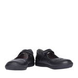 Girls 221280 Mercedes Mary-jane Shoe In Blk Leather