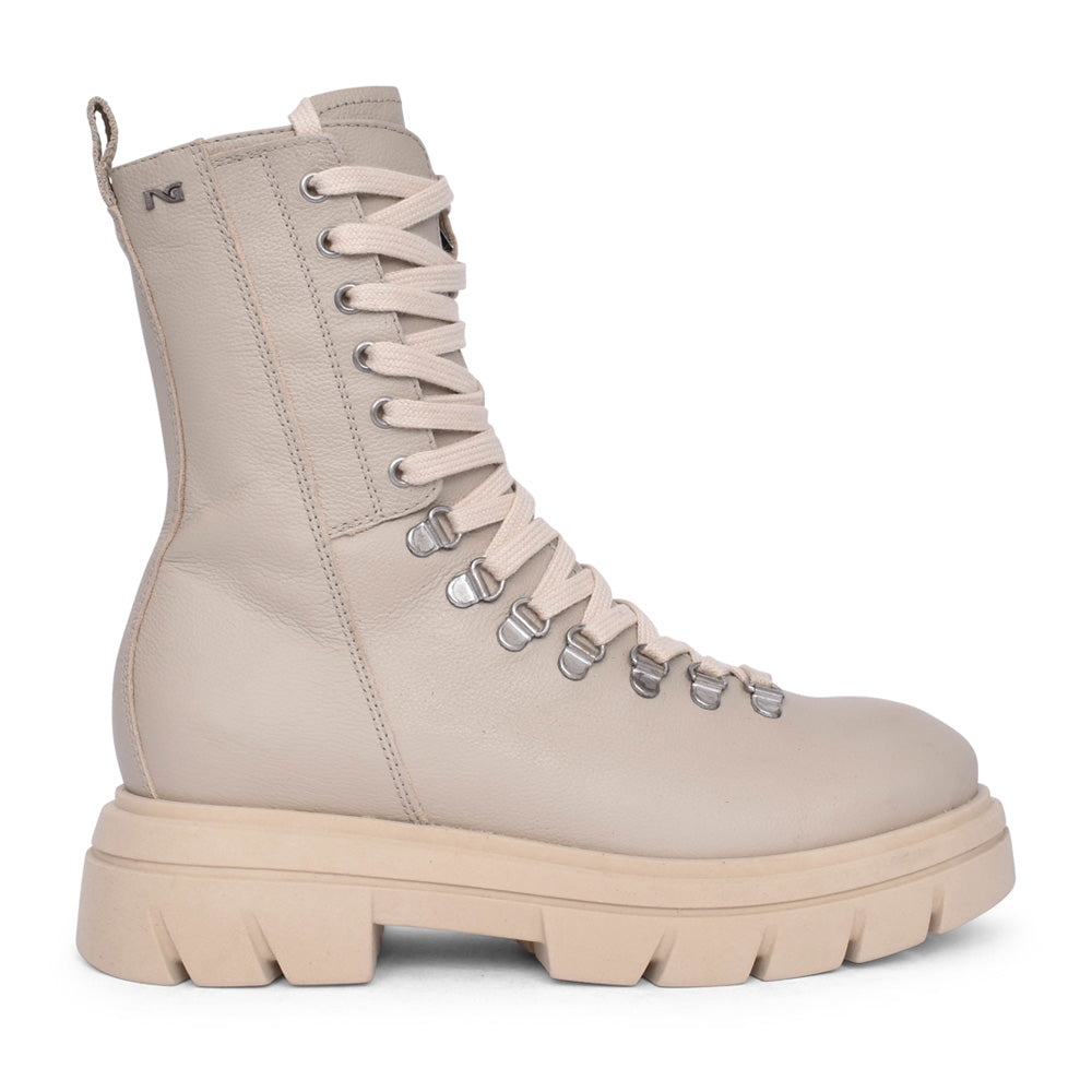 Ladies 206087 Calf Boot In Taupe