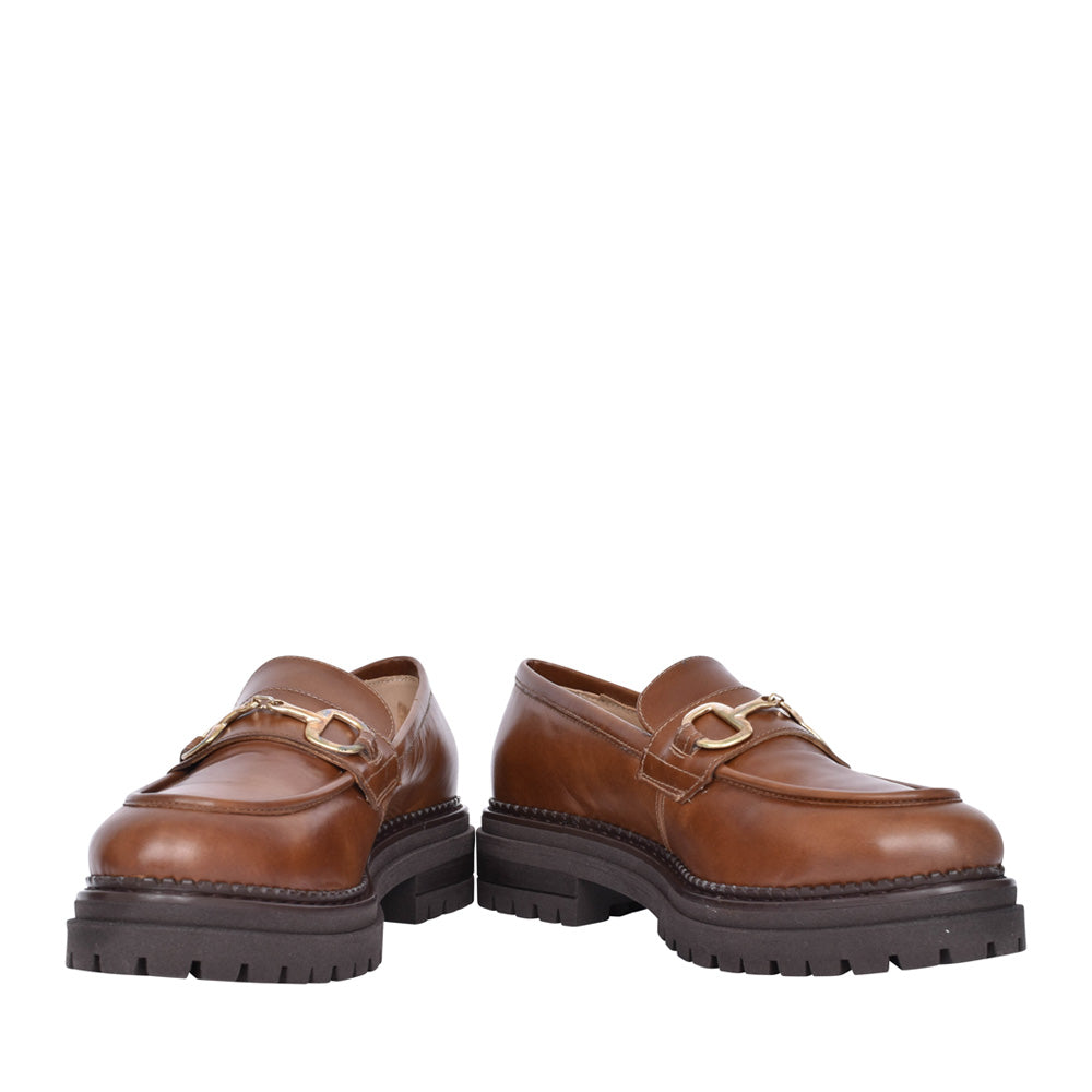 Ladies 217715 Platform Shoe In Tan