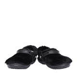 Unisex 207303 Fluffy Clog Slipper In Black