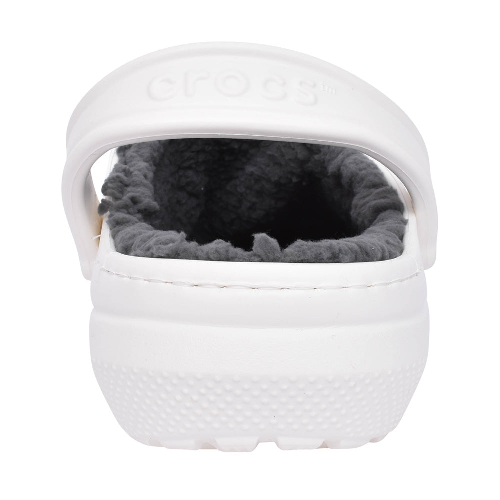 Unisex 203591 Classic Fuzz-lined Clog In White