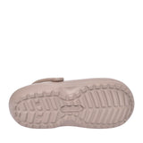 Unisex 203591 Classic Fuzz-lined Clog In Taupe