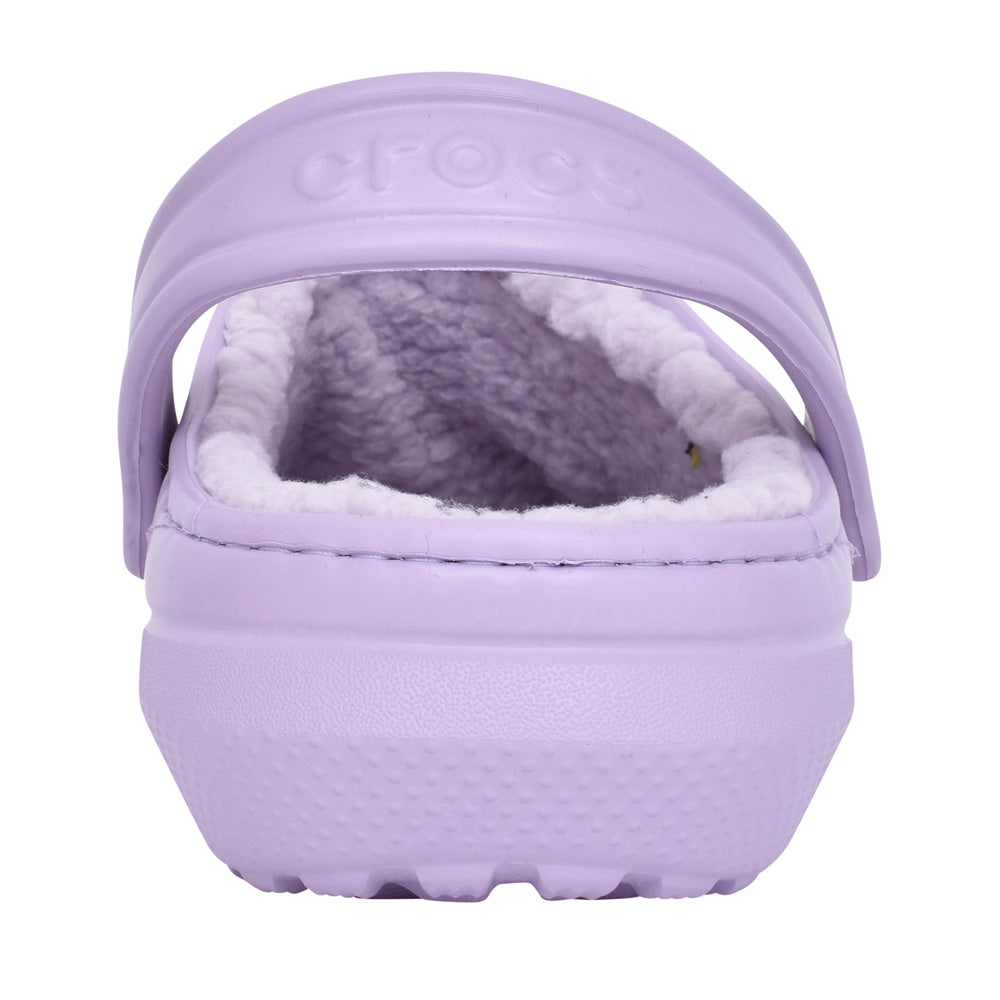 Unisex 203591 Classic Fuzz-lined Clog In Lavender