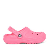 Unisex 203591 Classic Fuzz-lined Clog In Hot Pink