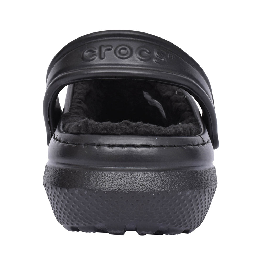 Unisex 203591 Classic Fuzz-lined Clog In Black