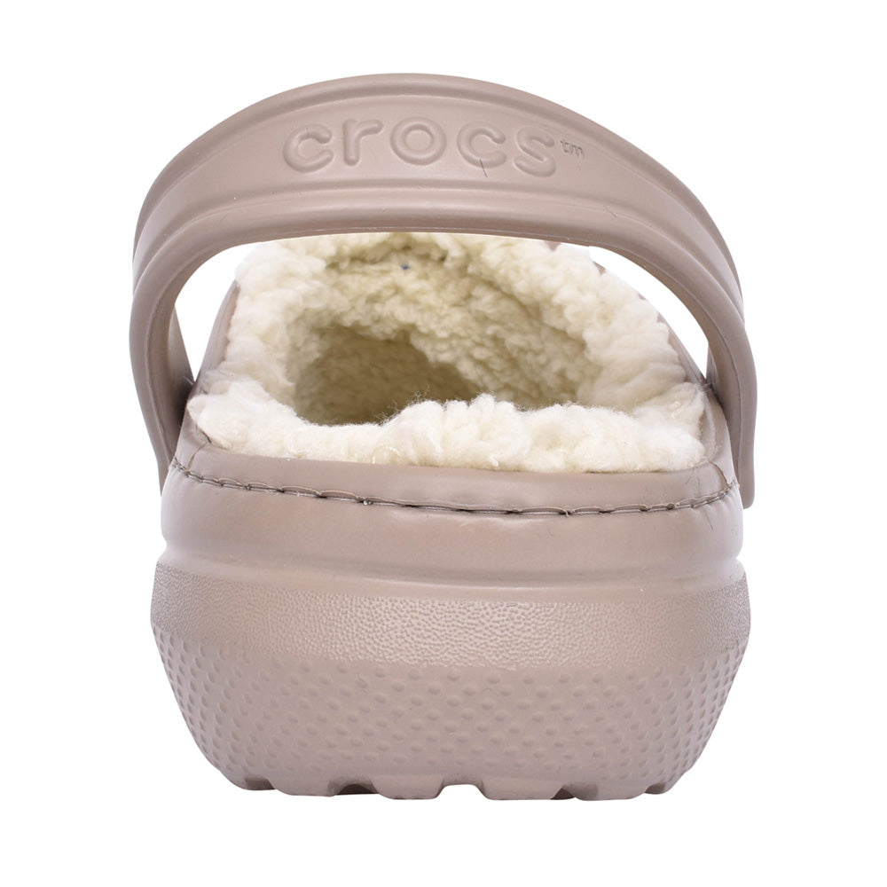 Unisex 203591 Classic Fuzz-lined Clog In Taupe
