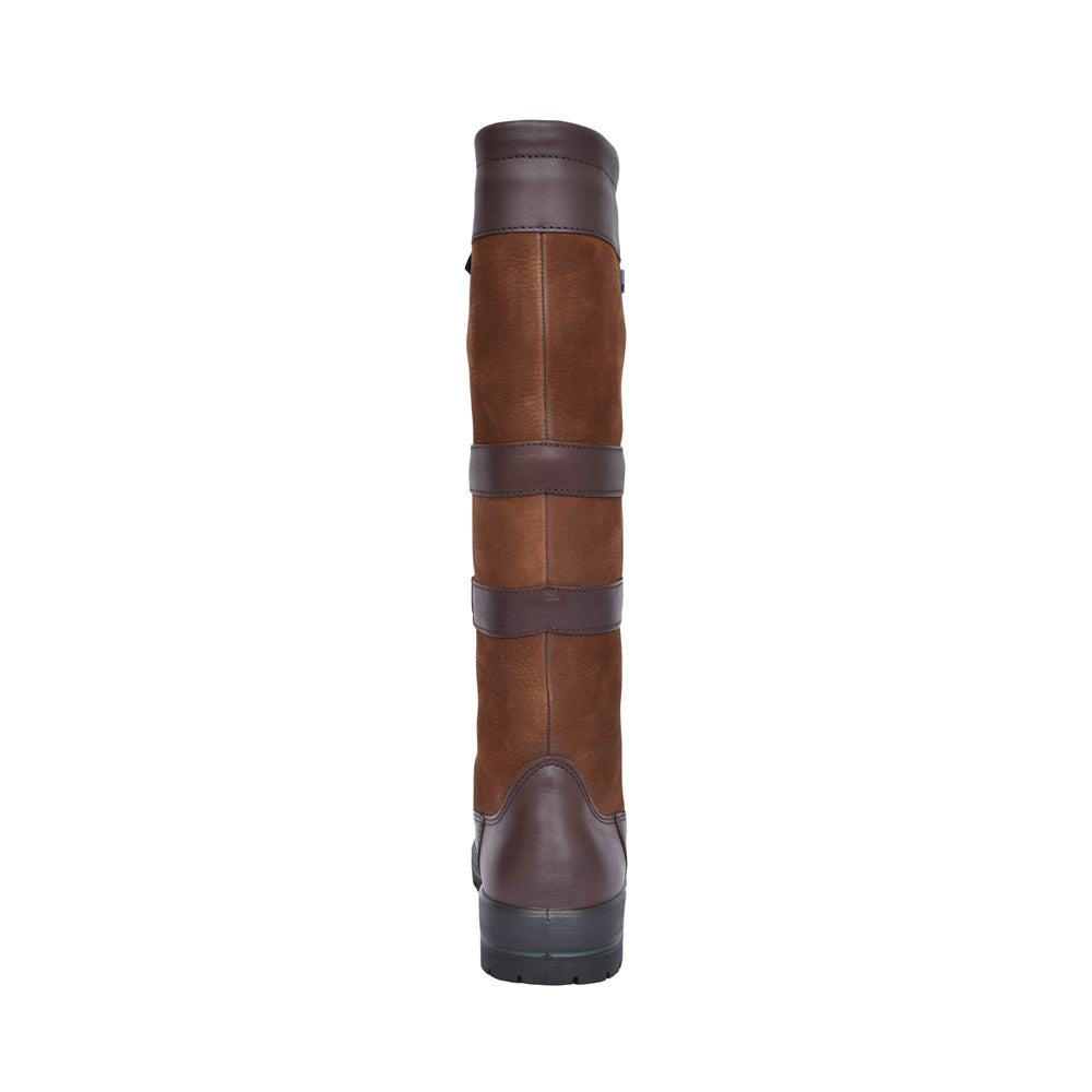 Unisex Galway Slim Fit Leather Country Boot In Walnut