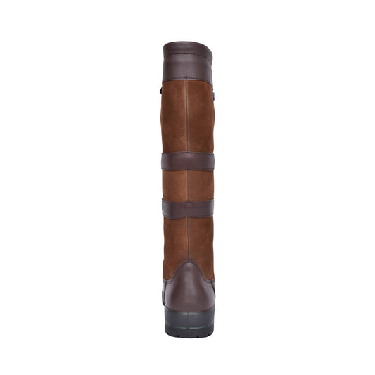 Unisex Galway Slim Fit Leather Country Boot In Walnut