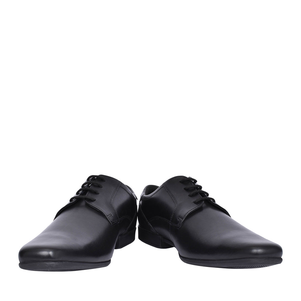 Mens Sidton Lace F-fit Laced Shoe In Blk Leather