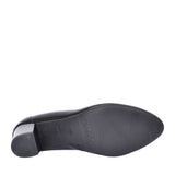 Ladies 5527 G-fit Low Heel Court Shoe In Black Patent