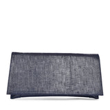 Ladies 0002-p Clutch Bag In Navy