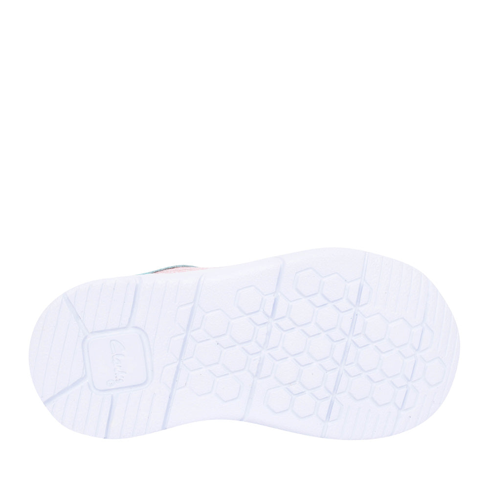Girls Ath Horn T Pink Interest Velcro Shoe In Kids F Fit