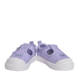 Girls City Dance T Lilac Canvas Shoe In Kids F Fit