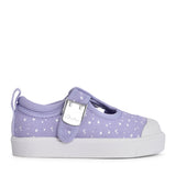 Girls City Dance T Lilac Canvas Shoe In Kids G Fit