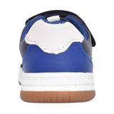 Boys Fawn Family T Navy Combi Velcro Shoe In Kids F Fit