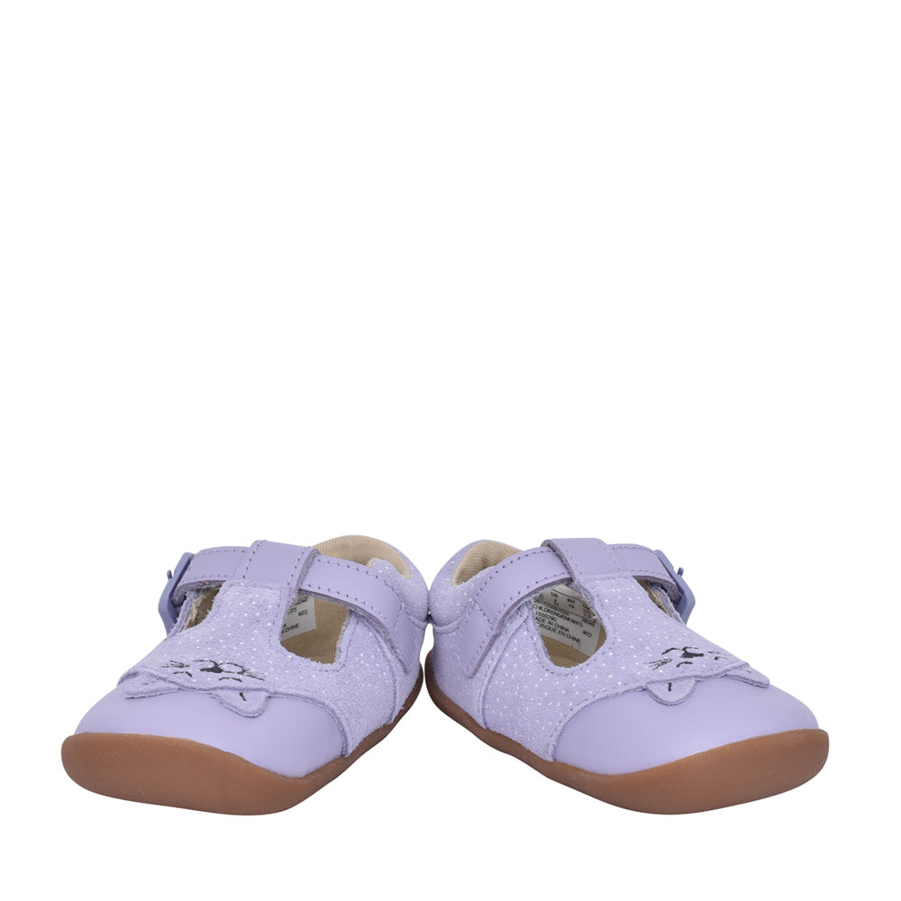 Girls Roamer Cub T Liliac T-bar Shoe In Kids G Fit
