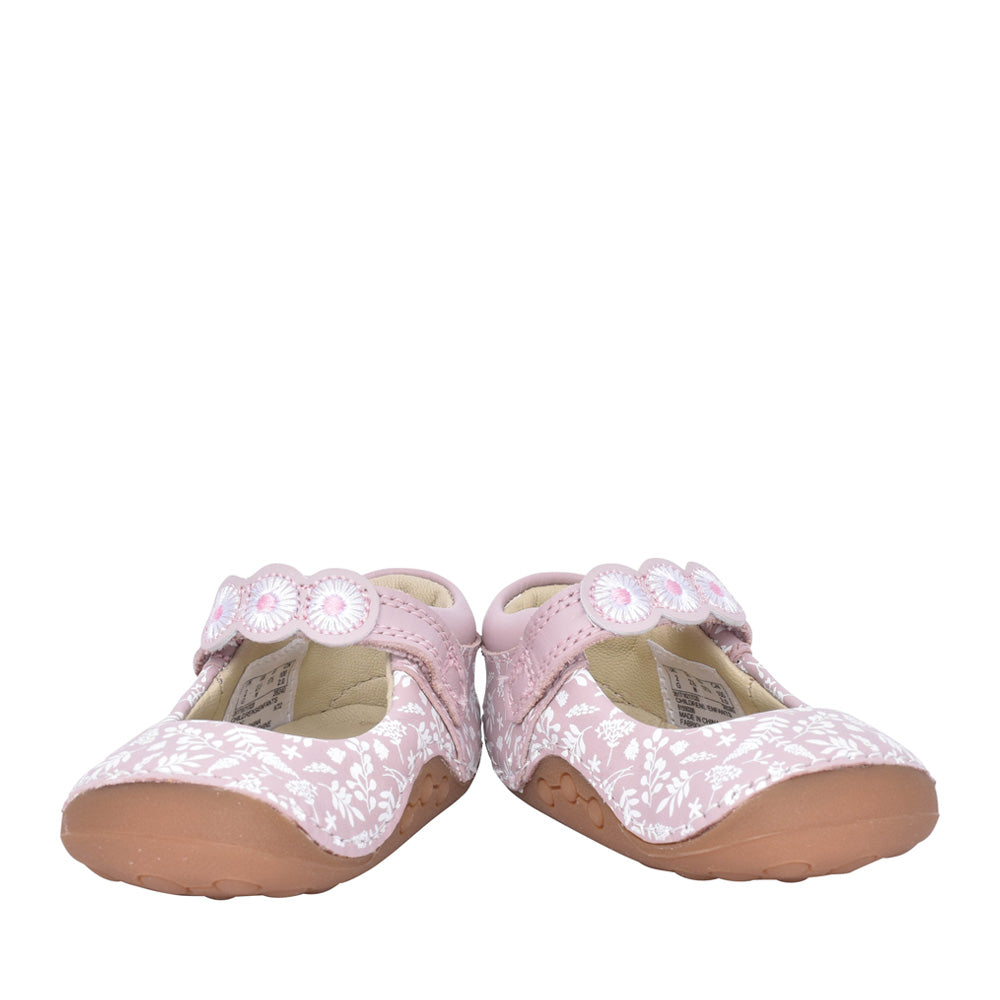 Girls Tiny Flora T Pink Shoe In Kids F Fit