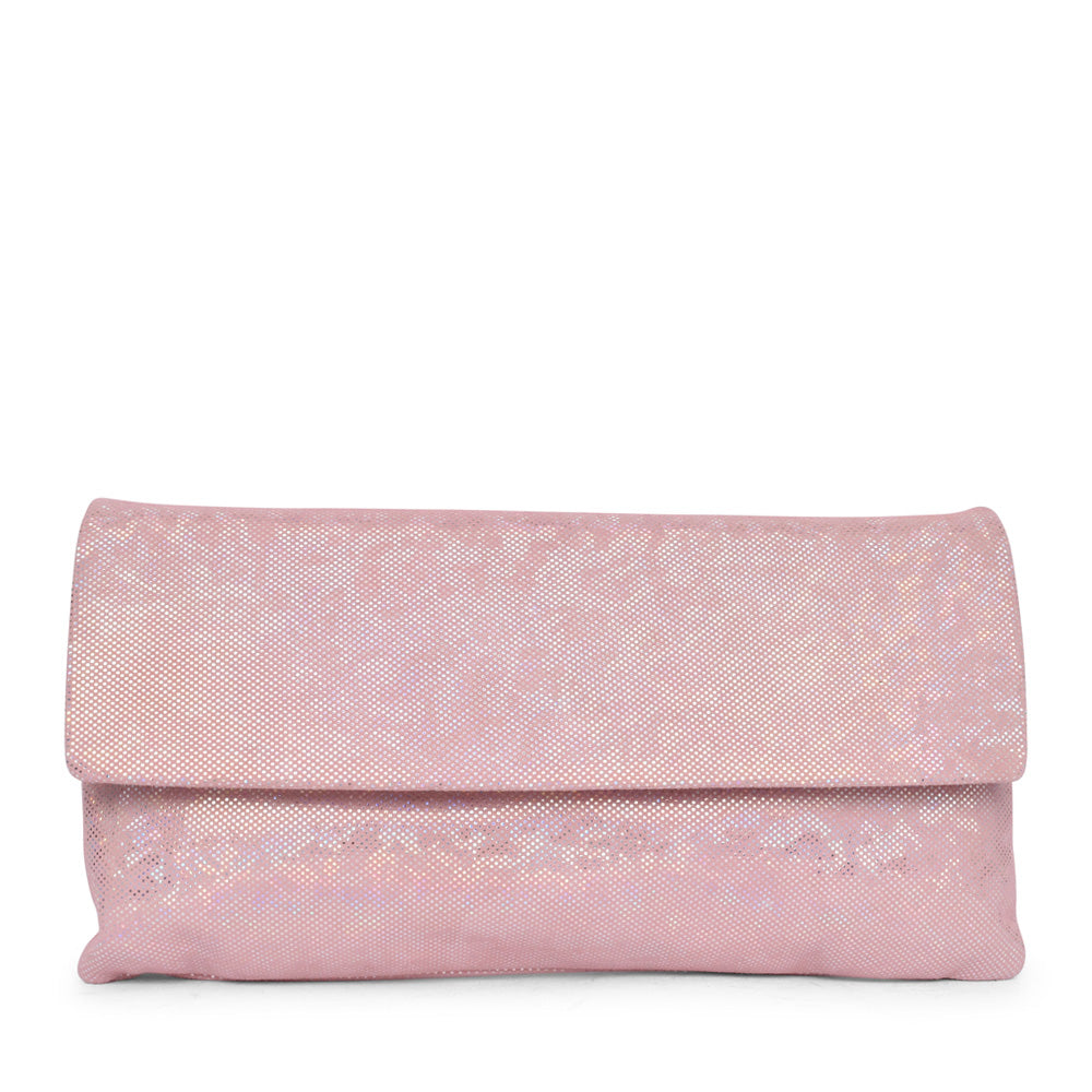 Ladies Polly Clutch Bag In Pink