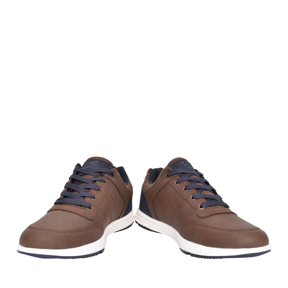 Mens Howley Laced Trainer In Tan