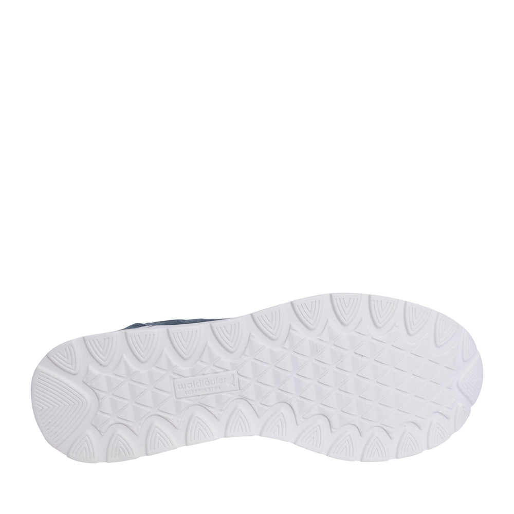 Ladies 93901 H-clara Laced Trainer. In Blue