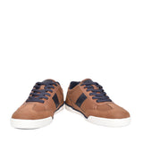 Mens Bennett Laced Trainer In Tan
