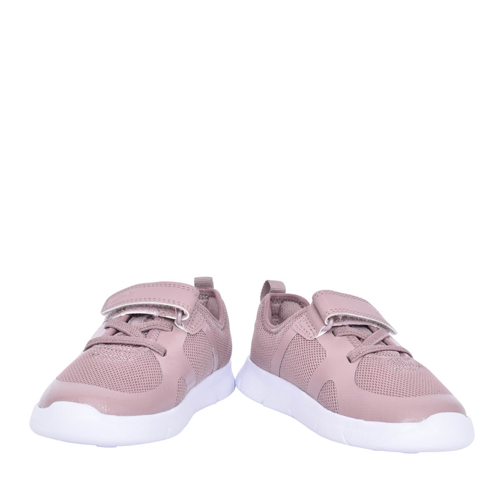 Girls Ath Flux K Pink Textile Trainer In Kids F Fit