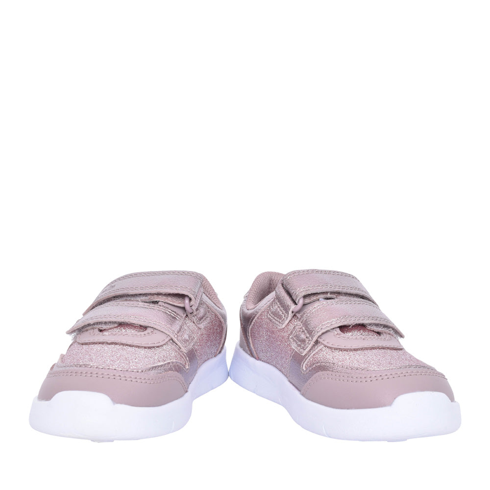 Girls Ath Sonar K Pink Sparkle Trainer In Kids G Fit
