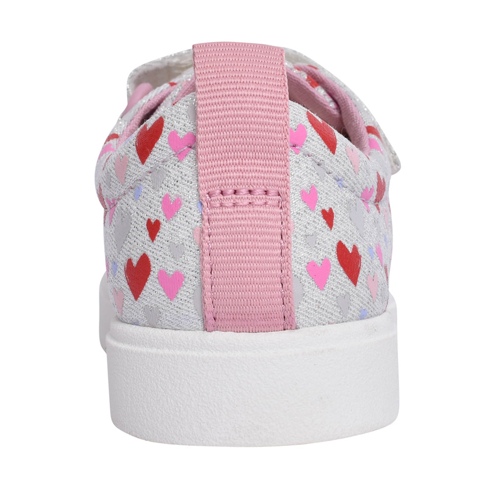 Girls City Vibe K Cotton Canvas Shoe In Kids F Fit