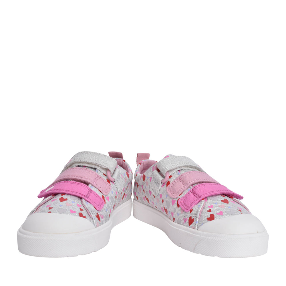 Girls City Vibe K Cotton Canvas Shoe In Kids G Fit
