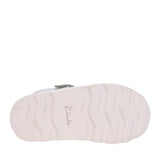 Girls Crown Jane K Metallic Velcro Shoe In Kids G Fit